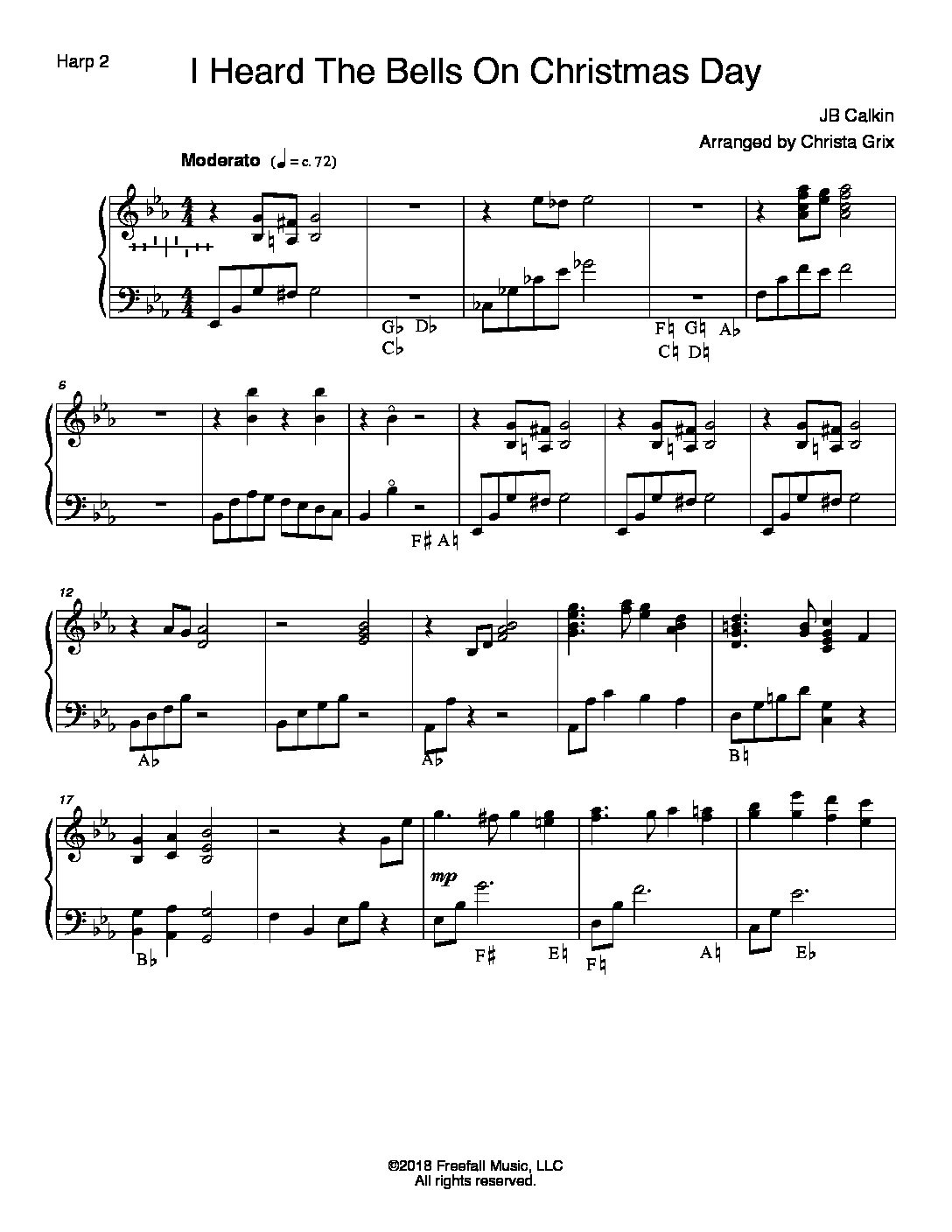 I Heard The Bells On Christmas Day, Digital Download - Image 2