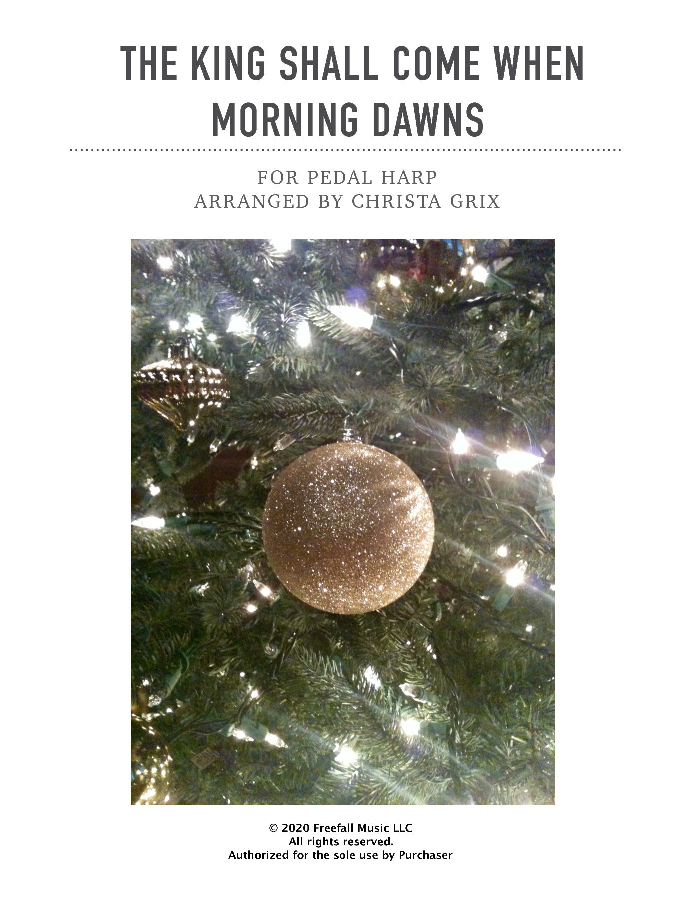 The King Shall Come When Morning Dawns